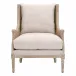 Churchill Club Chair Bisque, Natural Gray Birch, Cane