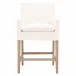 Drake Slipcover Counter Stool Livesmart Peyton-Pearl, Natural Gray Oak
