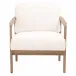 Harbor Club Chair Livesmart Peyton-Pearl, White Rope, Smoke Gray Oak