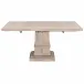 Hudson 44" Square Extension Dining Table Natural Gray Acacia