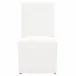 Levi Slipcover Dining Chair, Set Of 2 Livesmart Peyton-Pearl, Natural Gray Birch