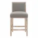 Martin Counter Stool, Set Of 2 Livesmart Peyton-Slate, Natural Gray