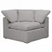 Sky Modular Corner Chair Livesmart Peyton-Slate, Espresso