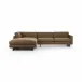 Everly 2-Piece Sectional Antwerp Cafe Left Chaise 86"