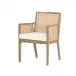 Antonia Dining Arm Chair Savile Flax