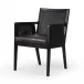 Antonia Dining Arm Chair Sonoma Black