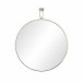 Vina Round Mirror Antique Silver