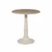 Lucy Side Table Cream Marble