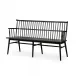 Aspen Large Bench Black Oak