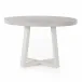 Cyrus Outdoor Round Dining Table Natural Sand