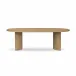 Paden Dining Table Worn Oak Veneer 94"