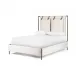 Leigh Upholstered Bed Hockney Ivory King