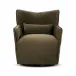 Kimble Swivel Chair Henry Coffee