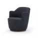 Aurora Swivel Chair Thames Slate