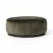 Sinclair Large Round Ottoman Surrey Olive