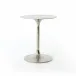 Tulip Side Table Raw Nickel