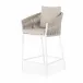 Porto Outdoor White Counter Stool