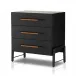 Rosedale 3 Drawer Dresser Ebony Oak