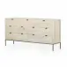 Trey 7 Drawer Dresser Dove Poplar