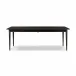 Harper Extension Dining Table Black Mango Veneer Black Mango