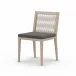 Sherwood Outdoor Dining Chair Brown/Charcoal