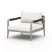 Sherwood Outdoor Chair Weathered Grey/Natural Ivory