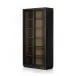 Normand Cabinet Distressed Black