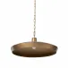 Eldon Pendant Hammered Antique Brass