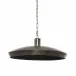 Eldon Pendant Hammered Dark Antique Brass