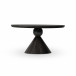 Bibianna Dining Table Worn Black