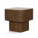 Blanco End Table Warm Umber Burl