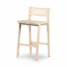 Clarita White Wash Mango Bar Stool