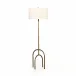 Arc Floor Lamp Antique Brass Iron