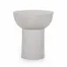 Searcy End Table Textured Matte White