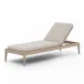 Sherwood Outdoor Chaise Brown/Stone Grey