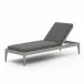 Sherwood Outdoor Chaise Grey/Charcoal