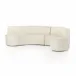 Sanda Dining Banquette Kerbey Ivory