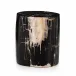 Kos End Table Dark Petrified Wood