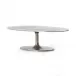 Simone Oval Coffee Table Raw Antique