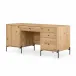 Eaton Executive Desk Light Oak Resin