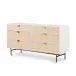 Luella 6 Drawer Dresser Matte Alabaster