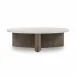 Toli Coffee Table Italian White Marble