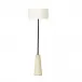 Wren Floor Lamp Reactive White Glaze