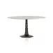 Lucy Round Dining Table 60" Carbon Wash