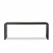 Leo Console Table Smoked Black