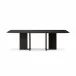 Leo Dining Table Smoked Black