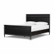 Toulouse Bed Distressed Black King