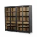 Millie Double Cabinet Matte Black