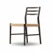 Glenmore Woven Dining Chair Light Carbon