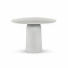 Basil Outdoor Dining Table 42" White